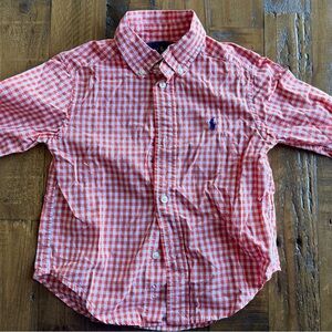 Polo button down shirt.  Toddler boy size 2/2T.  In excellent condition.
